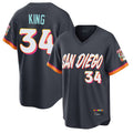Choea S.Diego Padres #34 Michael King Player Obsidian 2026 City Connect Home Limited T-shirt Stitched Jerseys