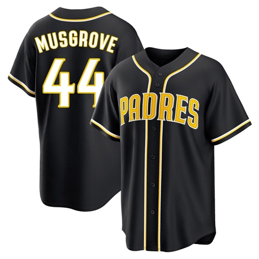 Choea S.Diego Padres #44 Joe Musgrove Player Black 2026 Fashion Home Stitched Jerseys