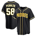 Choea S.Diego Padres #58 Wandy Peralta Player Black 2026 Fashion Home Stitched Jerseys