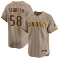 Choea S.Diego Padres #58 Wandy Peralta Player Khaki Home Limited Stitched Jerseys