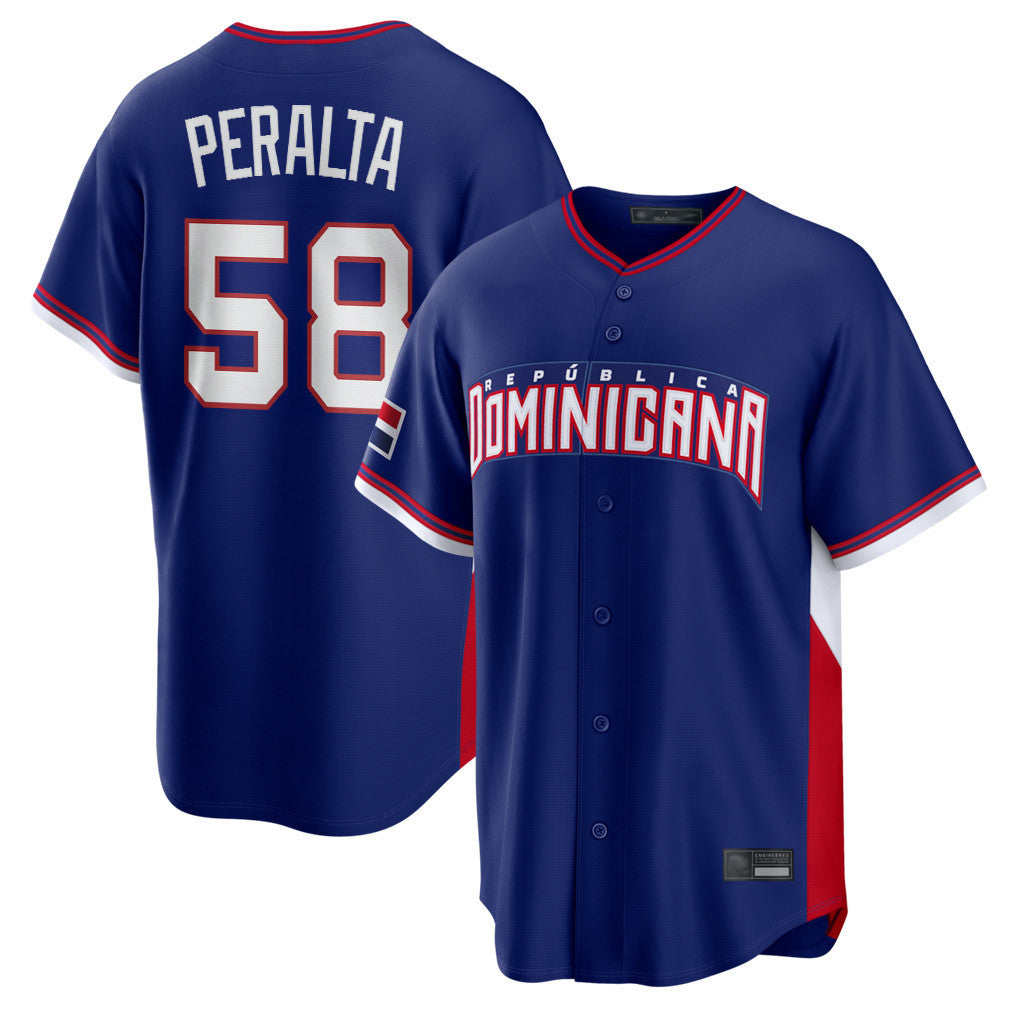 Choea S.Diego Padres #58 Wandy Peralta Player Royal 2026 World Classic Home Limited Stitched Jerseys