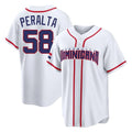 Choea S.Diego Padres #58 Wandy Peralta Player White 2026 World Classic Home Limited Stitched Jerseys