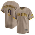 Choea S.Diego Padres #9 Jake Cronenworth Player Khaki Home Limited Stitched Jerseys