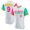 Choea S.Diego Padres #9 Jake Cronenworth Player White City Connect Home Limited Elite Stitched Jerseys
