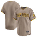 Choea S.Diego Padres Blank Player Khaki Home Limited Stitched Jerseys