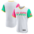 Choea S.Diego Padres Blank Player White City Connect Home Limited Elite Stitched Jerseys