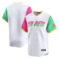 Choea S.Diego Padres Blank Player White City Connect Home Limited Stitched Jerseys