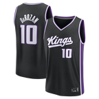Choea S.Kings #10 DeMar DeRozan Fanatics Black Fast Break Replica Player Jerseys - Icon Edition
