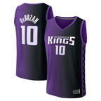 Choea S.Kings #10 DeMar DeRozan Fanatics Purple Fast Break Replica Jerseys - Statement Edition