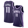 Choea S.Kings #11 Domantas Sabonis Purple 2025-2026 Swingman Jerseys - City Edition