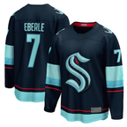 Choea S.Kraken #7 Jordan Eberle Navy Home Breakaway Player Jerseys