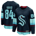 Choea S.Kraken #84 Kaapo Kakko Deep Sea Blue Home Breakaway Player Jerseys