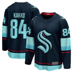 Choea S.Kraken #84 Kaapo Kakko Deep Sea Blue Home Breakaway Player Jerseys