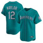 Choea S.Mariners #12 Josh Naylor Player Teal Home Limited Stitched Jerseys