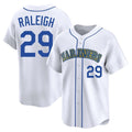 Choea S.Mariners #29 Cal Raleigh Player White Pitch Fashion Game Stitched Jerseys