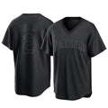 Choea S.Mariners #2 Cole Young Player Black Replica Fashion T-shirt Stitched Jerseys