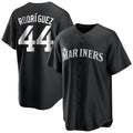 Choea S.Mariners #44 Julio Rodriguez Player Black Home Limited Stitched Jerseys