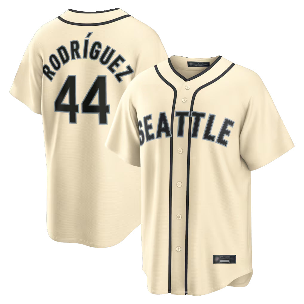 Choea S.Mariners #44 Julio Rodriguez Player Cream 2026 Home Limited Stitched Jerseys