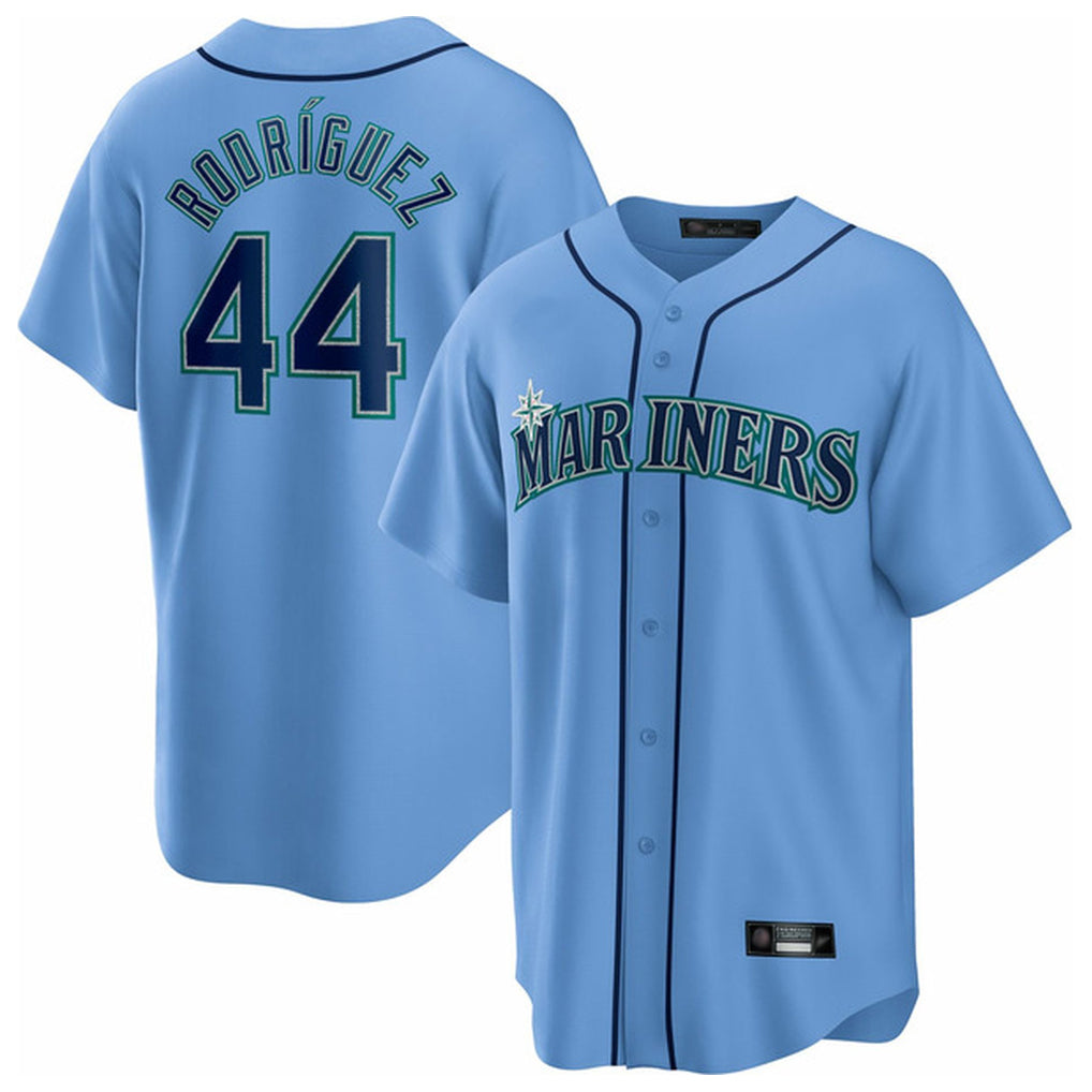 Choea S.Mariners #44 Julio Rodriguez Player Light Blue Home Limited Stitched Jerseys