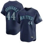 Choea S.Mariners #44 Julio Rodriguez Player Navy Home Limited Stitched Jerseys