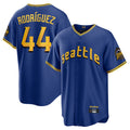 Choea S.Mariners #44 Julio Rodriguez Player Royal City Connect Home Game Stitched Jerseys