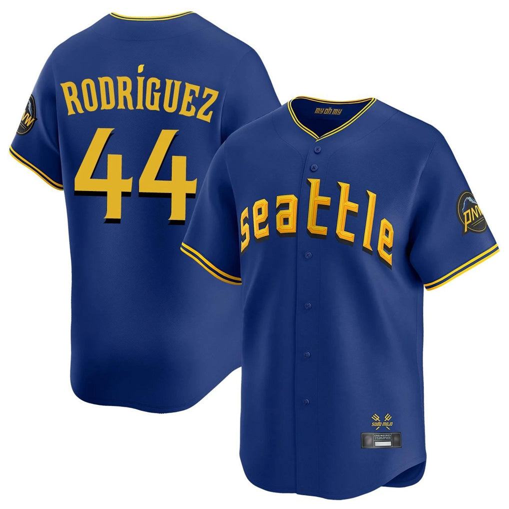 Choea S.Mariners #44 Julio Rodriguez Player Royal City Connect Home Limited Stitched Jerseys