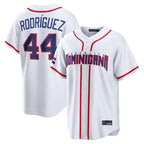Choea S.Mariners #44 Julio Rodriguez Player White 2026 World Classic Home Stitched Jerseys