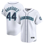 Choea S.Mariners #44 Julio Rodriguez Player White Home Limited Stitched Jerseys