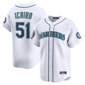 Choea S.Mariners #51 Ichiro Suzuki Player White 2025 National Hall of Fame Home Limited Stitched Jerseys