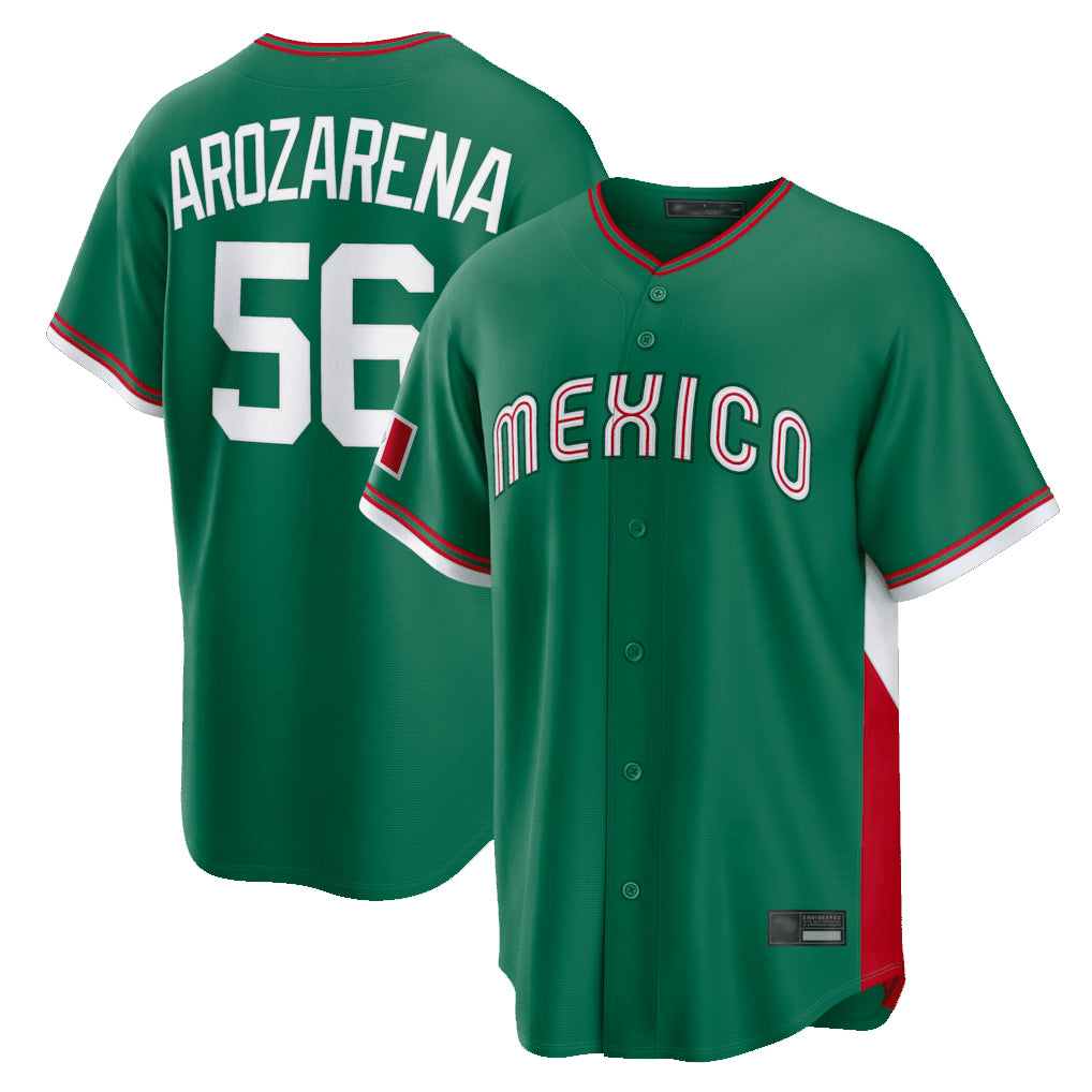 Choea S.Mariners #56 Randy Arozarena Player Green 2026 World Classic Limited Stitched Jerseys
