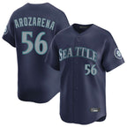 Choea S.Mariners #56 Randy Arozarena Player Navy Home Limited Stitched Jerseys