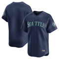 Choea S.Mariners Blank Player Navy Home Limited Stitched Jerseys