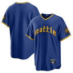 Choea S.Mariners Blank Player Royal City Connect Home Game Stitched Jerseys