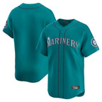 Choea S.Mariners Blank Player Teal Home Limited Stitched Jerseys