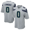 Choea S.Seahawks #0 DeMarcus Lawrence Player Gray Home Game Stitched Jerseys