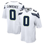 Choea S.Seahawks #0 DeMarcus Lawrence Player White Home Game Stitched Jerseys