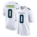 Choea S.Seahawks #0 DeMarcus Lawrence Player White Tundra Fashion Home Game Stitched Jerseys
