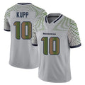 Choea S.Seahawks #10 Cooper Kupp Player Grey Limited 2025 Rivalries Collection Home Game Stitched Jerseys