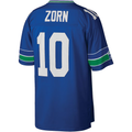 Choea S.Seahawks #10 Jim Zorn Mitchell & Ness Royal Legacy Replica Jersey