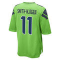 Choea S.Seahawks #11 Jaxon Smith-Njigba Neon Green Game Stitched Jerseys