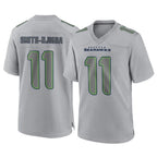 Choea S.Seahawks #11 Jaxon Smith-Njigba Player Gray Atmosphere Fashion Home Game Stitched Jerseys