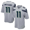Choea S.Seahawks #11 Jaxon Smith-Njigba Player Gray Home Game Stitched Jerseys
