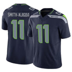 Choea S.Seahawks #11 Jaxon Smith-Njigba Player Navy Limited Vapor F.U.S.E. Home Game Stitched Jerseys
