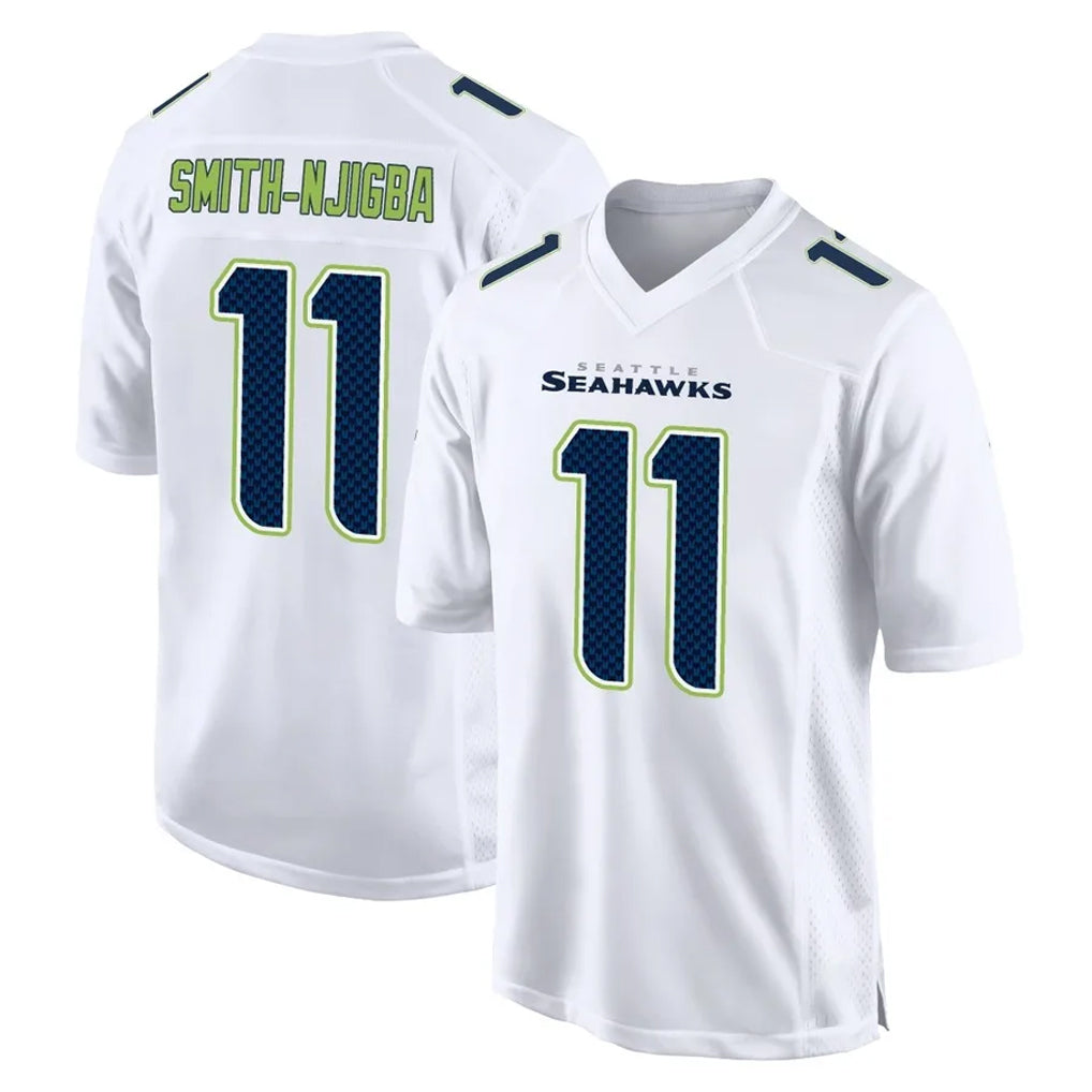 Choea S.Seahawks #11 Jaxon Smith-Njigba Player White Tundra Fashion Home Game Stitched Jerseys