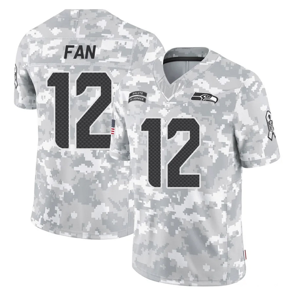 Choea S.Seahawks #12 12th Fan Player Arctic Camo Limited Salute To Service Home Game Stitched Jerseys
