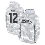 Choea S.Seahawks #12 12th Fan Player Arctic Camo Limited Salute to Service Pullover Hoodies Game Stitched Jerseys