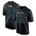 Choea S.Seahawks #12 12th Fan Player Black Limited Fashion Home Game Stitched Jerseys
