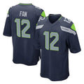 Choea S.Seahawks #12 12th Fan Player Navy Home Game Stitched Jerseys