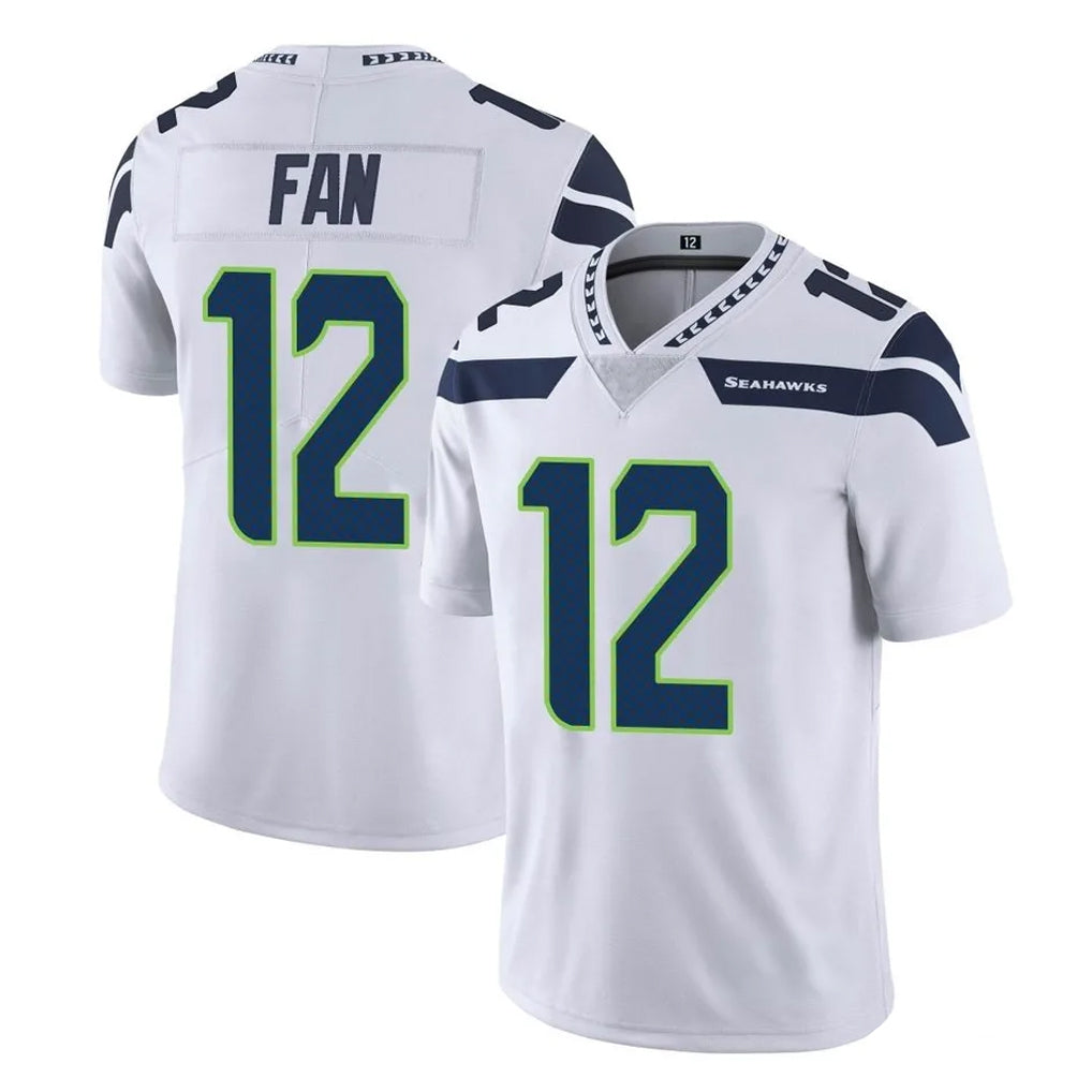 Choea S.Seahawks #12 12th Fan Player White Limited Vapor Untouchable Home Game Stitched Jerseys