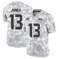 Choea S.Seahawks #13 Ernest Jones IV Player Arctic Camo Limited Salute To Service Home Game Stitched Jerseys